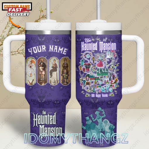 Customized The Haunted Mansion 999 Happy 40 Oz Stanley Tumbler