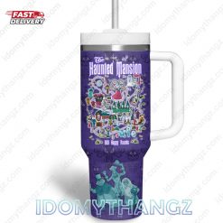 Customized The Haunted Mansion 999 Happy 40 Oz Stanley Tumbler 3