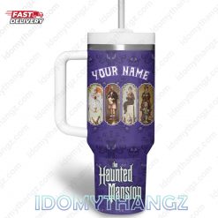 Customized The Haunted Mansion 999 Happy 40 Oz Stanley Tumbler 4