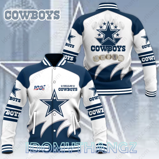 Dallas Cowboys Varsity Baseball Jacket