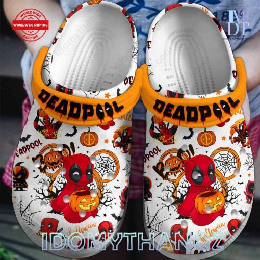 Deadpool Halloween Clogs Shoes