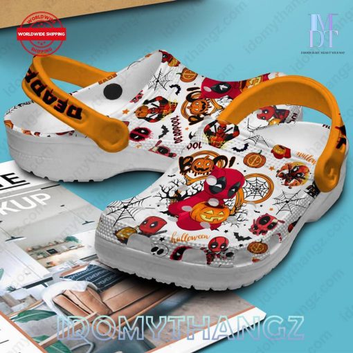 Deadpool Halloween Clogs Shoes