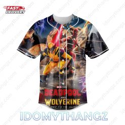 Deadpool Wolverine Kill The Fox Universe Baseball Jersey 2