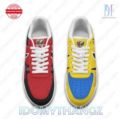 Deadpool Wolverine Red Yellow Limited Edition Air Force 1