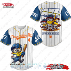 Despicable Me 4 Customize Baseball Jersey