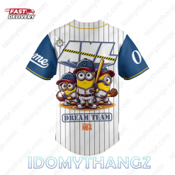 Despicable Me 4 Customize Baseball Jersey 3