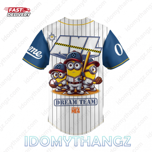 Despicable Me 4 Customize Baseball Jersey