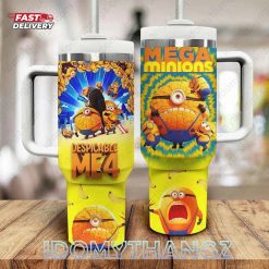 Despicable Me 4 Mega Minions 40 Oz Handle Tumbler 2