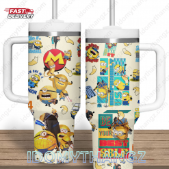 Despicable Me 4 One In A Minion 40 Oz Tumbler