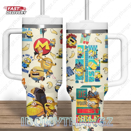 Despicable Me 4 One In A Minion 40 Oz Tumbler