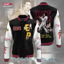 Elvis Presley Cant Help Falling in Love Bomber Jacket