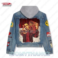 Eminem BRabbit Hooded Denim Jacket