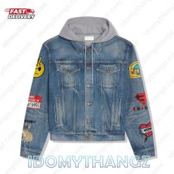 Eminem BRabbit Hooded Denim Jacket