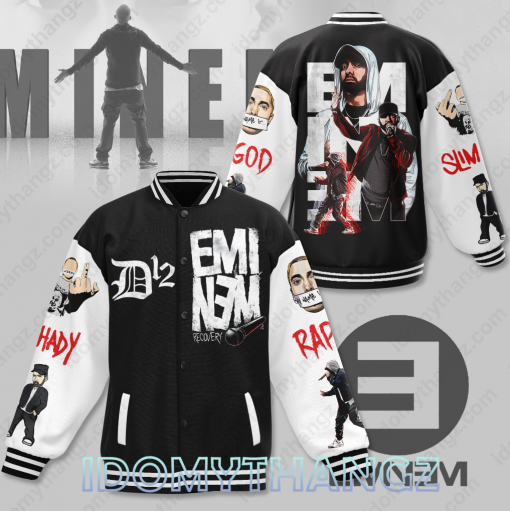 Eminem Rap God Baseball Jacket