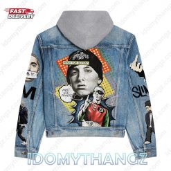 Eminem Slim Shady Without Me Hooded Denim Jacket