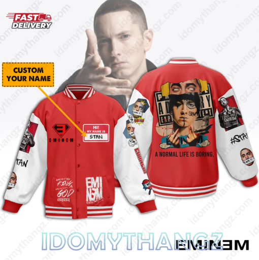 Eminem Stan Baseball Jacket