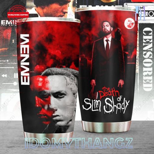 Eminem The Death Of Slim Shady Tumbler Cup