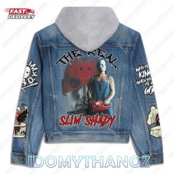 Eminem The Real Slim Shady Hooded Denim Jacket