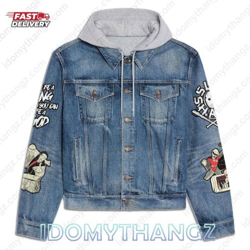 Eminem The Real Slim Shady Hooded Denim Jacket