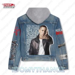 Eminem Venom Hooded Denim Jacket