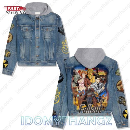 Fallout Hooded Denim Jacket