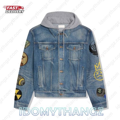 Fallout Hooded Denim Jacket