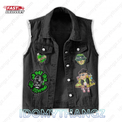 Feid Ferxxo Sleeveless Denim Jacket 2