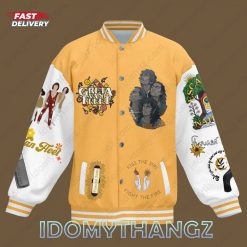 Greta Van Fleet Escape To Nature Baseball Jacket