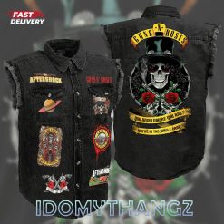 Guns N Roses Aftershock Sleeveless Denim Jacket