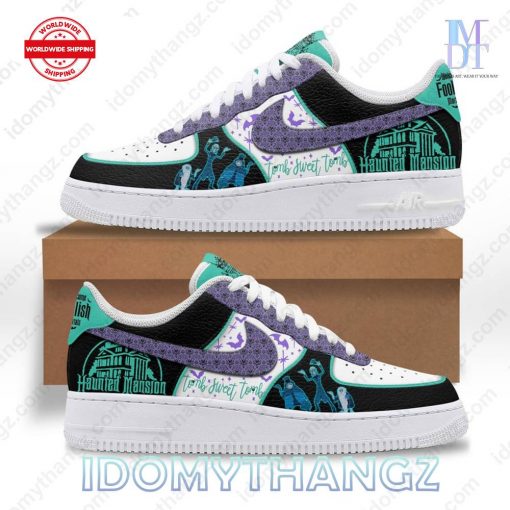 Haunted Mansion Tomb Sweet Tomb Air Force 1 Sneakers