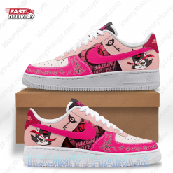 Hazbin Hotel Pink Nike Air Force 1