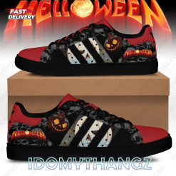 Helloween Evil Pumkin Adidas Stan Smith