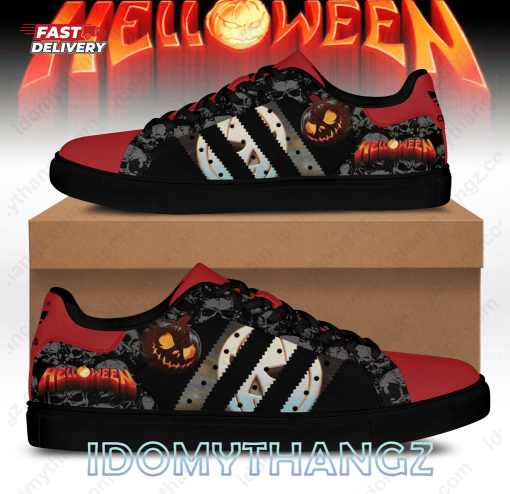 Helloween Evil Pumkin Adidas Stan Smith