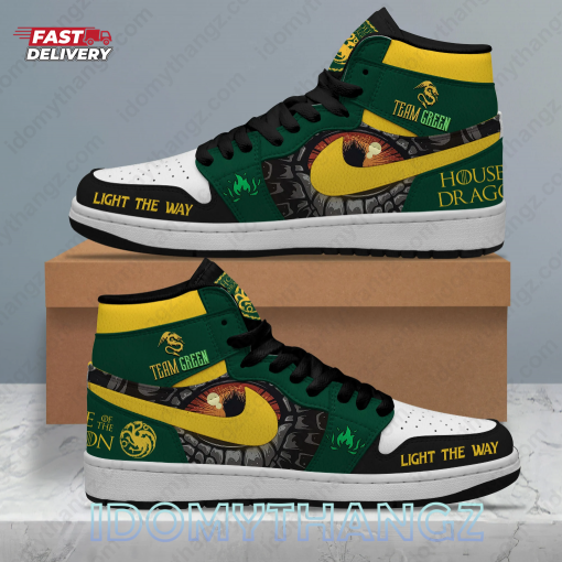 House Of The Dragon Team Green Air Jordan 1