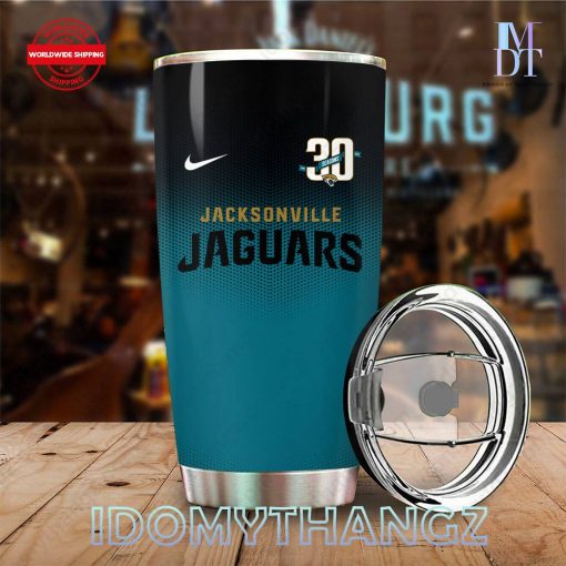 Jacksonville Jaguars 30 Seasons NFL Tumbler Cup