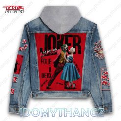 Joker Folie Deux Hooded Denim Jacket