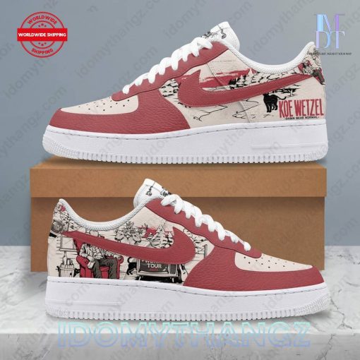 Koe Wetzel Damn Near Normal Air Force 1 Sneakers