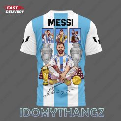 Leo Messi Limited Argentina TShirt