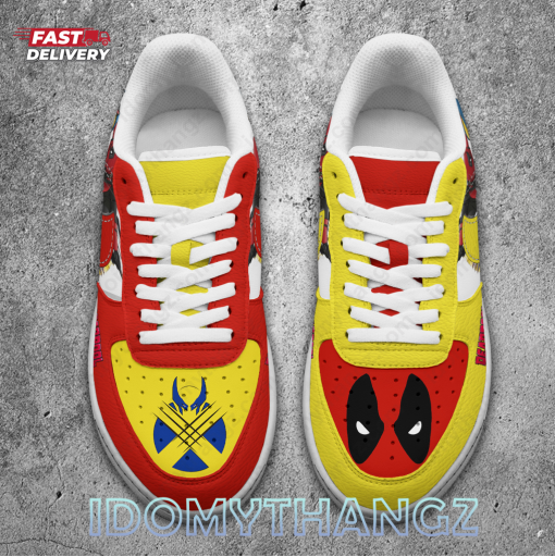 Limited Deadpool & Wolverine Nike Air Force 1