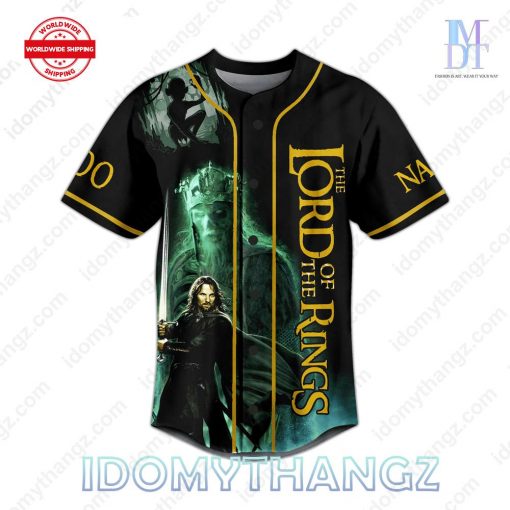 Lord Of The Rings Not All Those Who Wander Are Lost Custom Baseball Jersey