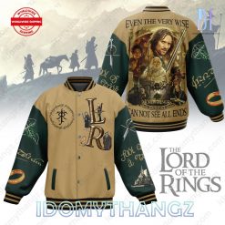 Lord Of The Rings The Wisdom Baseball Jacket