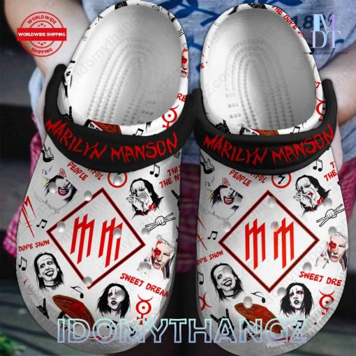 Marilyn Manson Sweet Dreams Clogs Shoes