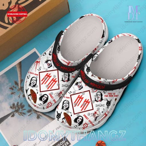 Marilyn Manson Sweet Dreams Clogs Shoes