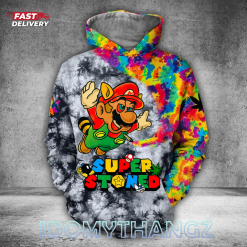 Mario Super Stoned Hoodie 2