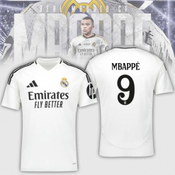 Mbappe Real Mandrid Home Football Jersey