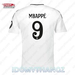 Mbappe Real Mandrid Home Football Jersey