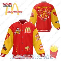 McDonalds Im Lovin Ya Baseball Jacket