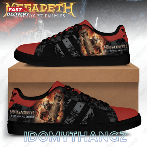 Megadeth Destroy All Enemies Adidas Stan Smith