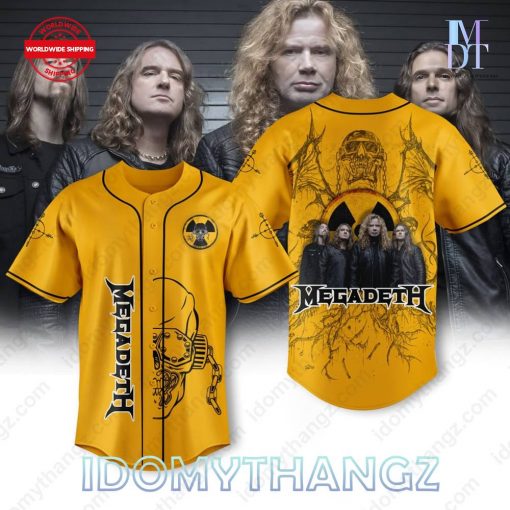 Megadeth Killing Time Baseball Jersey