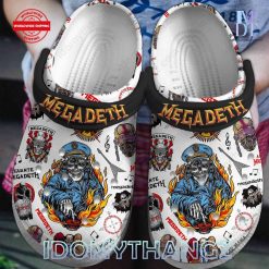 Megadeth Killing Time Clogs Shoes